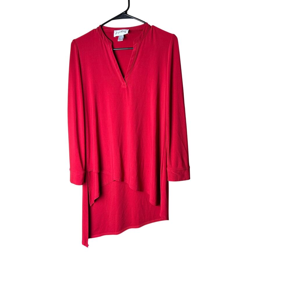 Joseph Ribkoff Red Blouse Tunic Size 2